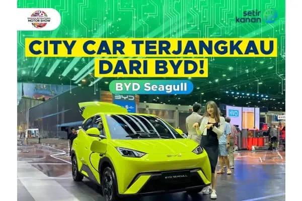 BYD Seagull Tampil di BIMS 2024, Harganya Cuma 150 Jutaan?