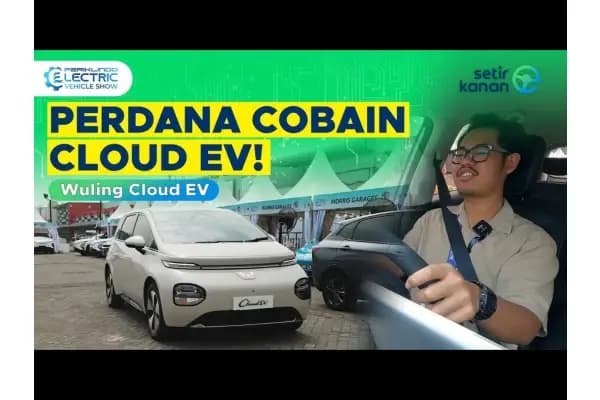 Siapa Aja Bisa Nyetir! Test Drive Wuling Cloud EV di PEVS 2024