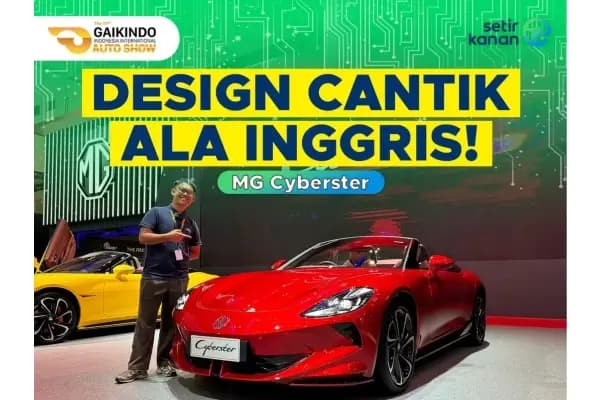 MG Cyberster, Roadster EV Pertama Dunia Debut di GIIAS 2024