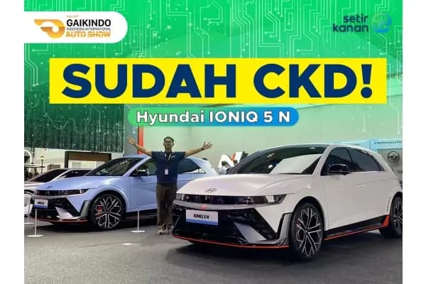 Hyundai Ioniq 5N, EV Gahar Hadir di GIIAS 2024!