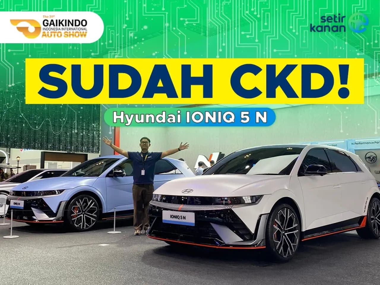 Hyundai Ioniq 5N, EV Gahar Hadir di GIIAS 2024!