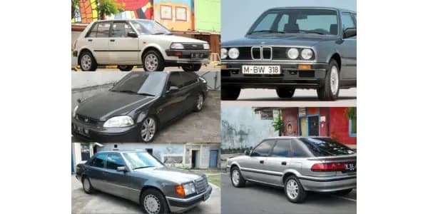 5 Mobil Sedan Lama Era 90, Masih Banyak Dicari!