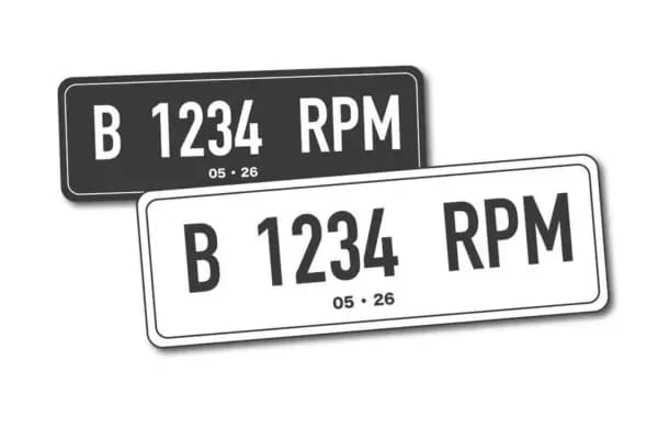 Plat Mobil Putih: Arti, Waktu Pemberlakuan & Biayanya