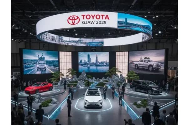 Tour Booth Toyota di GJAW 2025: Booth Teramai & Terlengkap