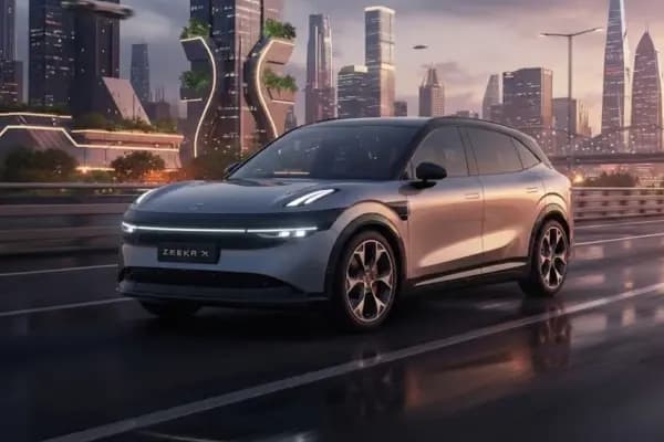 Zeekr 7X, SUV Listrik Futuristik yang Tampil di IIMS 2026