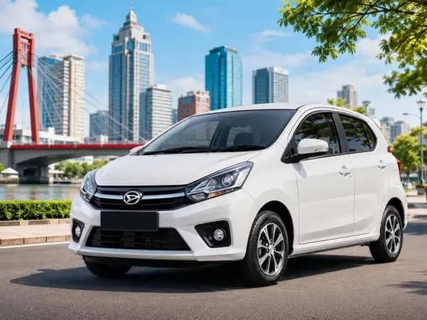 Jual Daihatsu Ayla Bekas Surabaya, Cicilan Cuma 2 Juta di Setir Kanan!