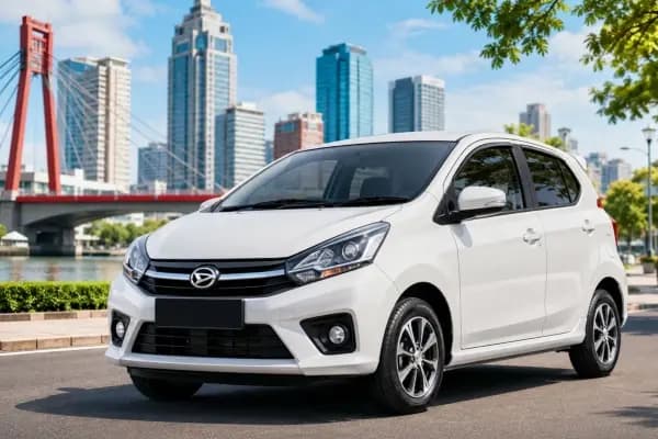 Jual Daihatsu Ayla Bekas Surabaya, Cicilan Cuma 2 Juta di Setir Kanan!