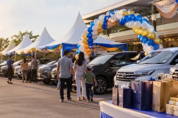 Grand Opening Pameran Setir Kanan Palangkaraya, Ada Promo Special HUT ACC!