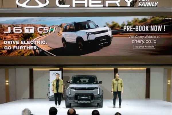 Chery J6T CSH REEV Debut di GIIAS 2026, Ini Spesifikasi dan Tampilannya!